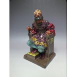 ROYAL DOULTON FIGURE 'THE OLD KING', model HN 2134, printed and painted marks to base, H 25 cm