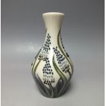 A MOORCROFT FUJI PATTERN VASE, printed and painted marks to base, H 13.5 cm