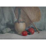 SCHOOL OF SOUTH KENSINGTON (XX). Still life study, watercolour, bearing CSK blind stamp lower