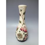 A MOORCROFT BRAMBLE REVISITED PATTERN VASE, printed and painted marks to base, H 21 cm