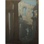 ERIC WALTER POWELL (1886-1993). Ancient city ruins, signed and dated 1921 lower left, watercolour