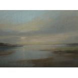 AUBREY R. PHILLIPS (b.1920). 'A Calm Evening The Hebrides', see label verso, signed and dated 1992