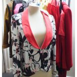 A QUANTITY OF LADIES VINTAGE AND MODERN CLOTHING, mainly jackets to include Jaeger, Monaco and
