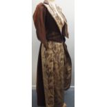 VINTAGE COSTUME - A LADIES VICTORIAN / EARLY EDWARDIAN TWO PIECE OUTFIT, comprising a skirt and long