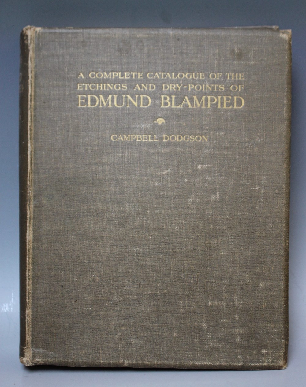 EDMUND BLAMPIED (1886-1966). A complete catalogue of the etchings and drypoints of the artist by - Image 3 of 3