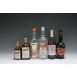 1 BOTTLE OF SMIRNOFF VODKA 1.1 LITRE, together with 1 bottle of Vladivar vodka, 1 bottle of Cherry