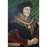 PAUL F WORKMAN (XX). A portrait study of Sir Thomas More, signed, inscribed and dated 1999 verso,