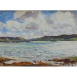 FRANK FORTY (1903-1996). 'Near Port Noo County Donega' see verso, signed lower right, oil on