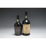 1 BOTTLE OF GRAHAM'S LBV PORT 1978 1 LITRE, together with 1 bottle of St Michael port (2)