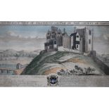 S & N BUCK 1729 'THE SOUTH EAST VIEW OF TAMWORTH CASTLE IN THE COUNTY OF WARWICK', etching and