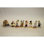 A COLLECTION OF BESWICK CAT MUSICIAN FIGURES TO INCLUDE 'FAT' CAT' AND 'JAZZ TOM'