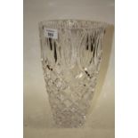 A BOXED WATERFORD CRYSTAL VASE