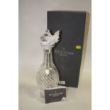 A BOXED WATERFORD CRYSTAL DECANTER