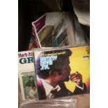 A BOX OF JAZZ AND SWING LP RECORDS