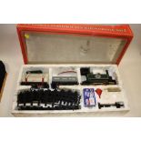 A BOXED MAMOD STEAM RAILWAY COMPANY TRAIN SET - CONTENTS NOT CHECKED