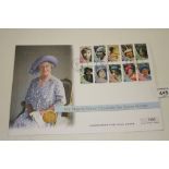 A ROYAL MINT 2000 GUERNSEY QUEEN MOTHER £25 POUND GOLD PROOF 1/4oz .999 COIN / FIRST DAY COVER