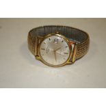 A VINTAGE GENTS ROTARY 21 JEWEL WRISTWATCH