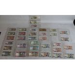 JERSEY, A COLLECTION OF QE II BANKNOTES, 10/-, £1 - £50 to include replacement and specimen