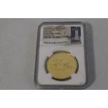 A CANADA 2002 GOLD $350 COIN PROVINCIAL FLORAL SERIES IN NGC SLAB (GOLD AND SILVER PAWN STARS),