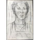 CIRCLE OF IRMA STERN (1984-1966). South African school, head and shoulder portrait study of a