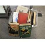 A BOX OF NAZI RELATED BOOKS ETC