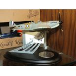 A FRANKLIN MINT PRECISION MODEL OF THE SPITFIRE MK1