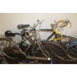 A VINTAGE RALEIGH, TOGETHER WITH A VINTAGE BSA BIKE¦c0NDITION rEPORT:c0NDITION rEPORT:¦