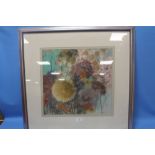 WAVENEY FREDRICK, FRAMED PASTEL TITLED DRIED FLOWERS