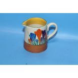 A BIZARRE PATTERN CLARICE CLIFF JUG