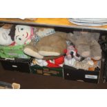 A LARGE QUANTITY OF ASSORTED SOFT TOYS