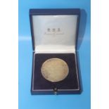 A F.A PREMIER LEAGUE 2000-2001 RESERVE LEAGUE SOUTH FOOTBALL MEDAL IN SILVER