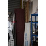 AM QUANTITY OF CARPET GRIPPERS, CARPET AND OTHER CARPET FITTING ITEMS