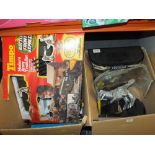 TWO BOXES OF TOY'S TO INCLUDE MODEL RAILWAY