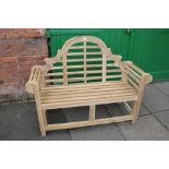 A LUTYENS STYLE BENCH