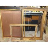 FOUR VINTAGE GILT PICTURE FRAMES