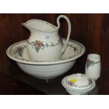 A WEDGWOOD CALIFORNIA JUG AND BOWL SET