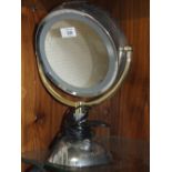 A REVLON LIGHT UP DOUBLE SIDES SWING MIRROR
