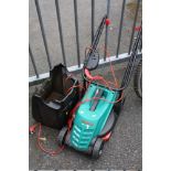 A BOSCH ELECTRIC LAWN MOWER