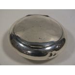 AN ANTIQUE SILVER TOBACCO BOX