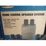 A BOXED POWER SOUND HOME CINEMA SYSTEM