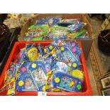 TWO BOXES OF HAND HELD WATER GAMES