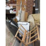 A PICTURE FRAMERS MOUNT CUTTER, FOLIO ETC. (4)