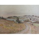 SAMUEL JOHN LAMORNA BIRCH (1869-1955). Coastal village scene, signed lower left, watercolour,