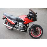 MOTO GUZZI LE MANS MK 5 1000cc MOTORCYCLE E267 PJT, 1988, approx mileage 25,500, MOT 28th June 2020,