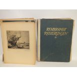 HERMENSZ VAN RIJN REMBRANDT (1606-1669). Two limited edition portfolios 32 / 500 of the artists