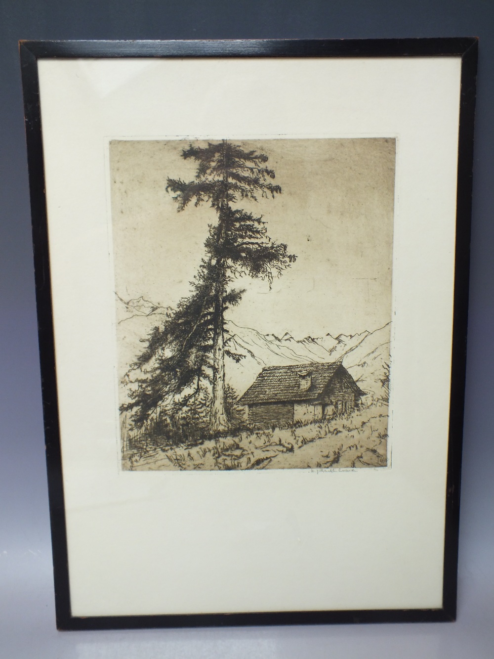 HENRIETTA JOHANNA REUCHLIN-LUCARDIE (1877-1970). Dutch school, a figure and hut in Montana, see - Image 2 of 4