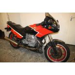 MOTO GUZZI LE MANS MK 5 1000cc MOTORCYCLE E267 PJT, 1988, approx mileage 25,500, MOT 28th June 2020,