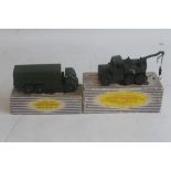 A BOXED DINKY 622 10-TON ARMY TRUCK, together with a boxed Dinky 661 recovery tractor