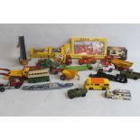 A COLLECTION OF BOXED AND LOOSE DIECAST VEHICLES, to include boxed Atlas Dinky 49D Petrol Pump