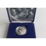 A 2006 QUEEN ELIZABETH II 80TH BIRTHDAY SILVER PROOF £5 CROWN, in case of issue